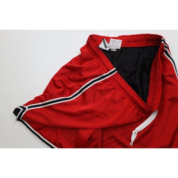 Vintage Y2K Nike Mens Medium Travis Scott Mini Swoosh Above Knee Shorts Red - Picture 6 of 11
